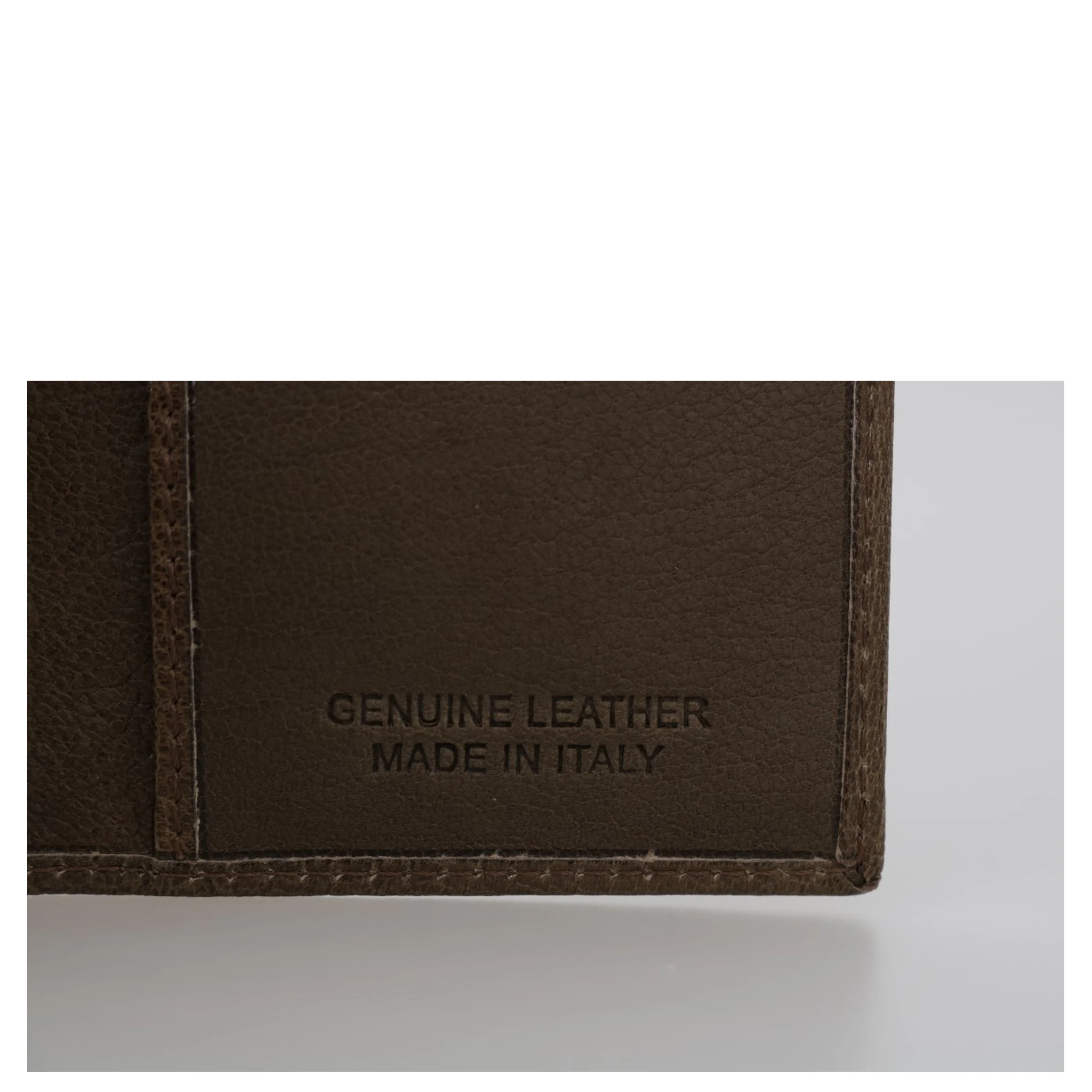 Brown Leather Bifold Wallet