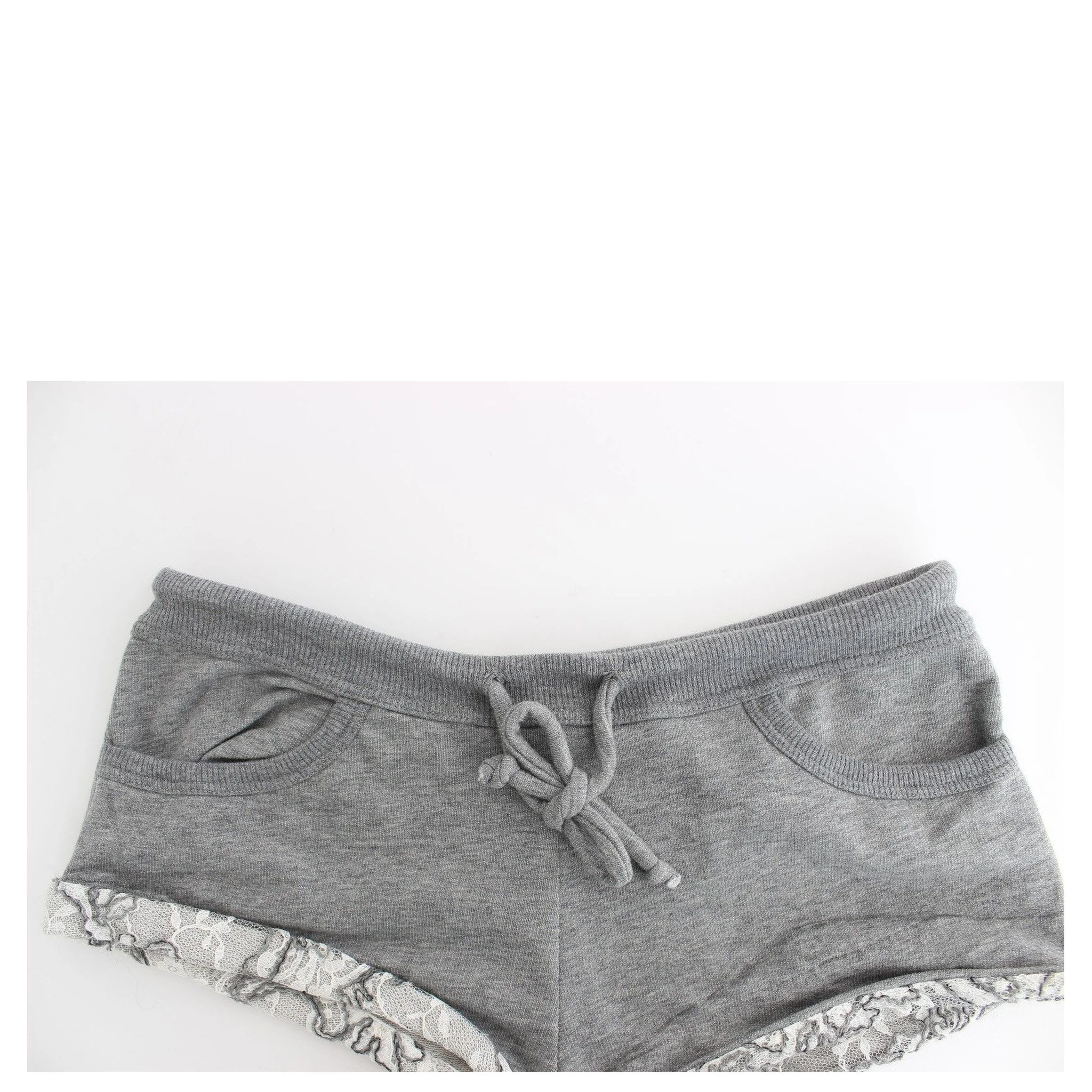 Lingerie Gray Mini Shorts Sleepwear Hotpants
