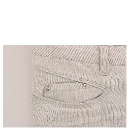 White Cotton Stretch Slim Jeans