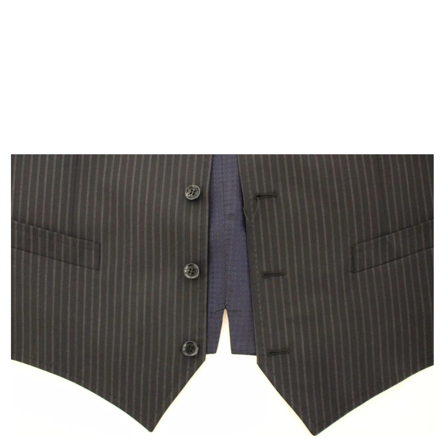 Gray Stretch Formal Dress Vest Gilet