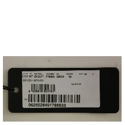 Gray Striped Wool Logo Vest Gilet Weste