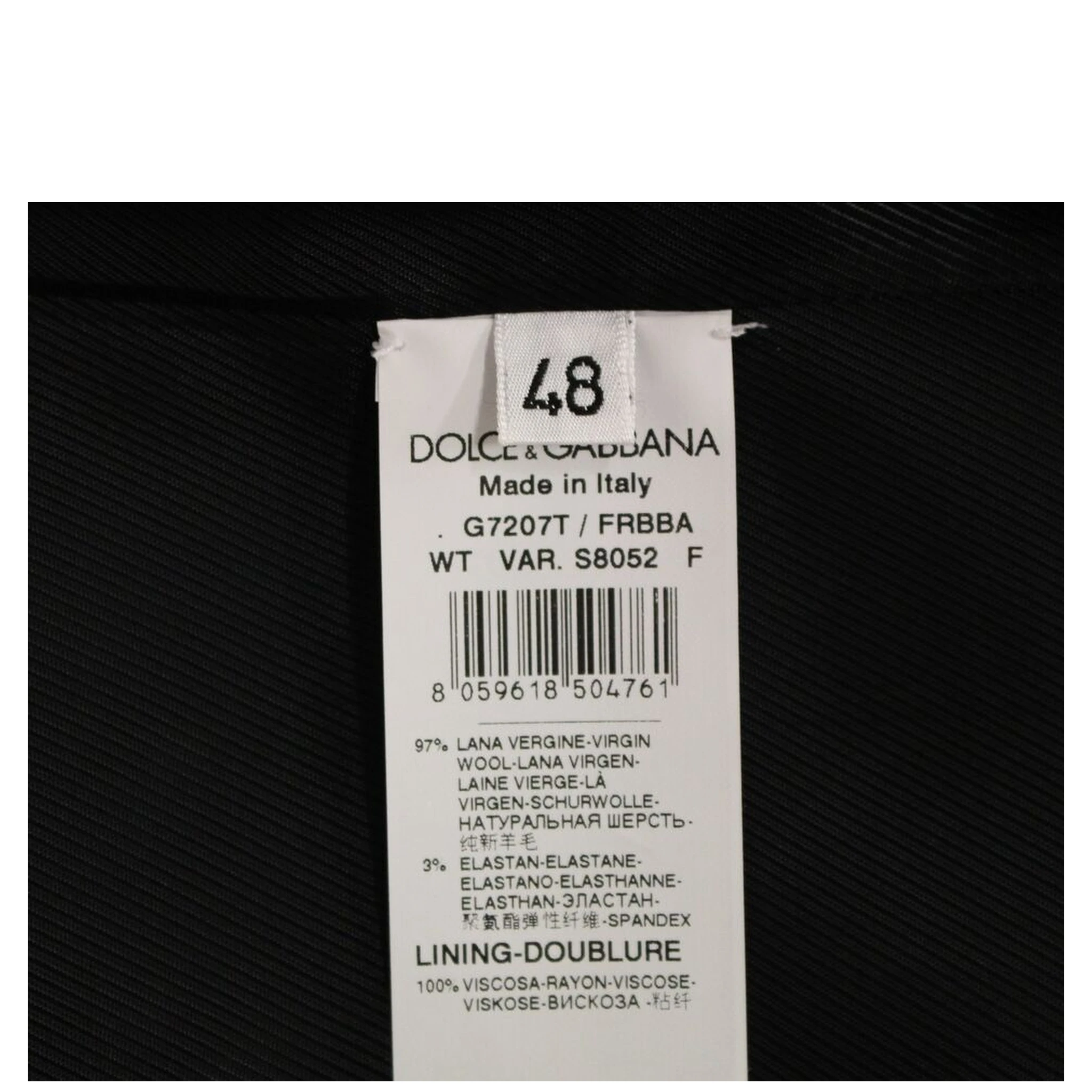 Gray Striped Wool Logo Vest Gilet Weste