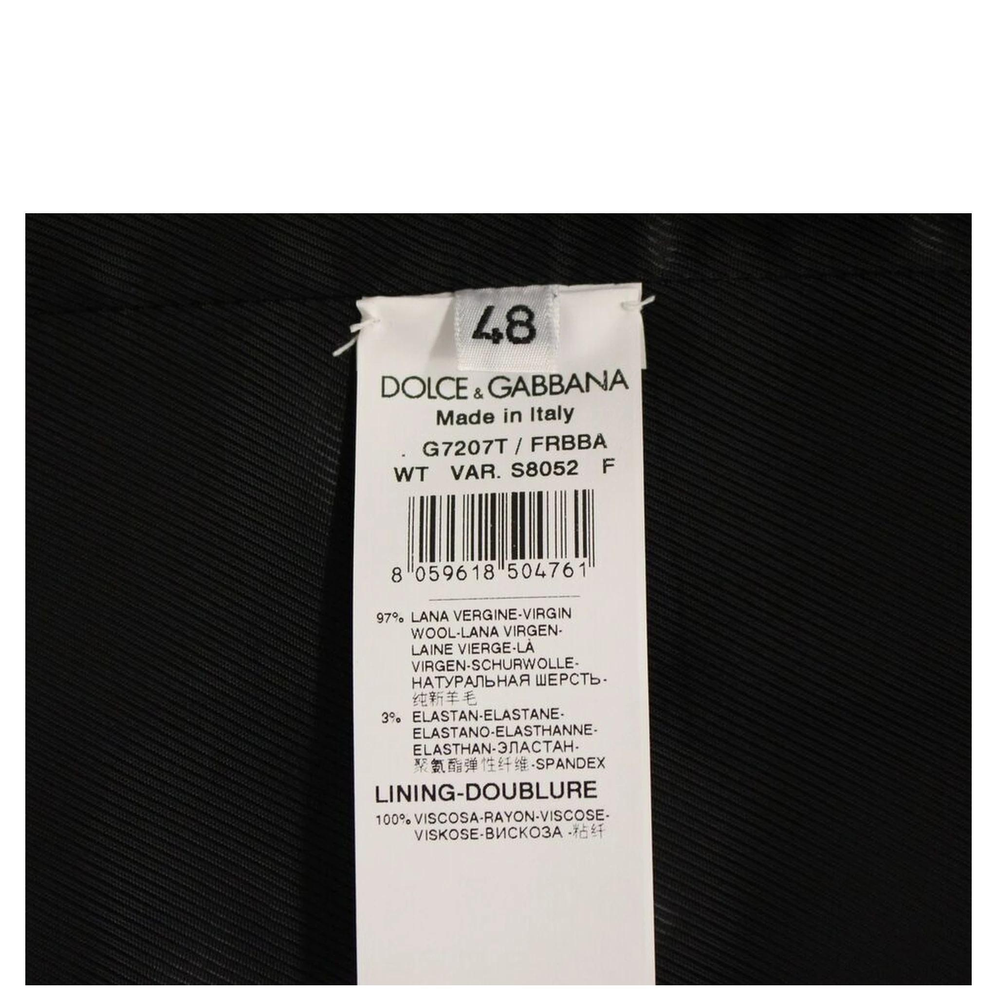 Gray Striped Wool Logo Vest Gilet Weste