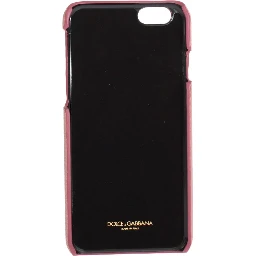 Pink Leather Heart Phone Cover