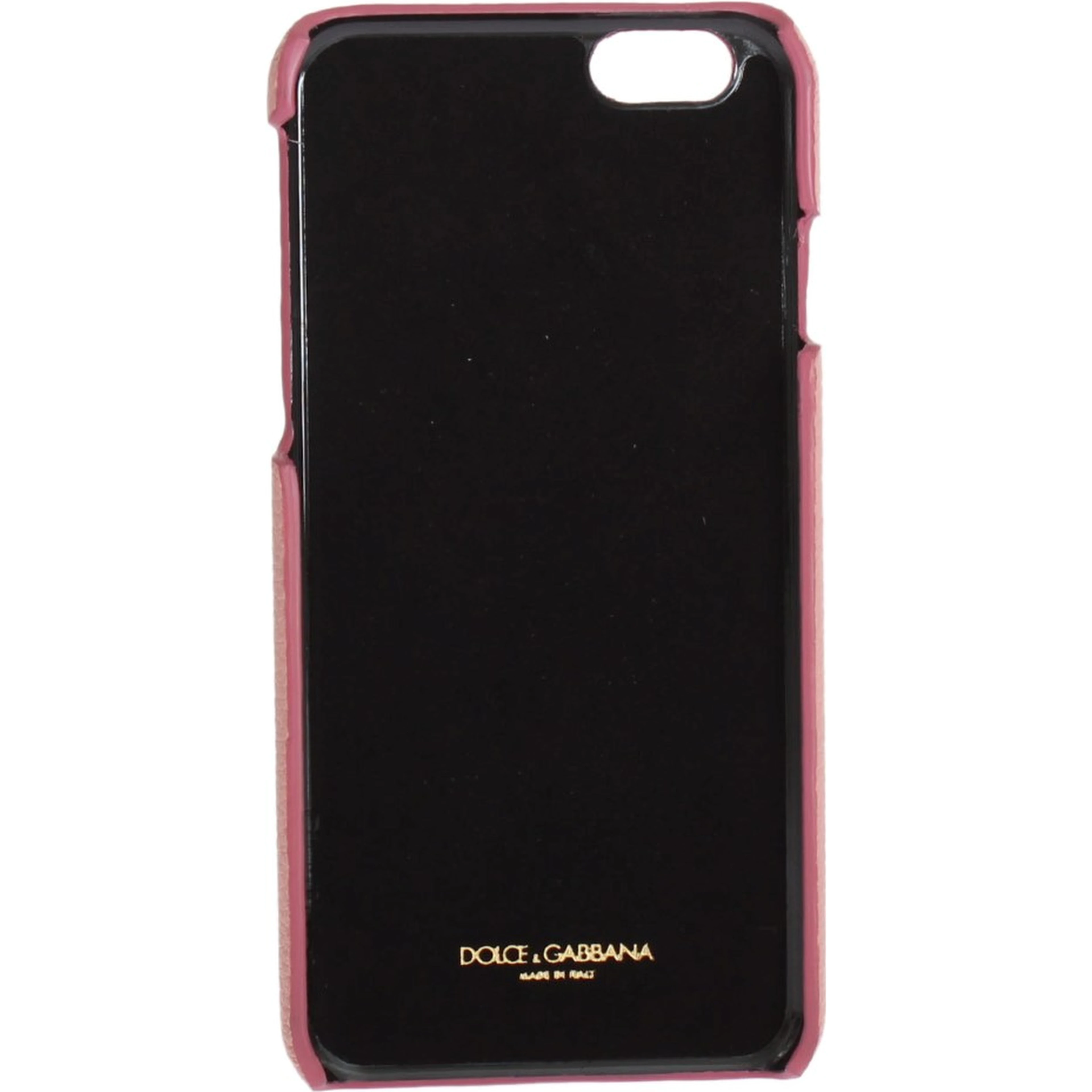 Pink Leather Heart Phone Cover