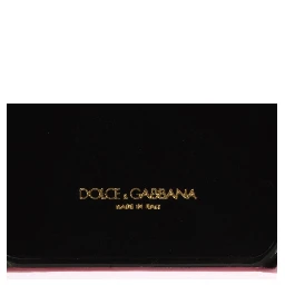 Pink Leather Heart Phone Cover