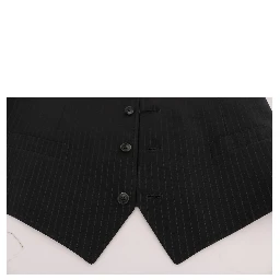 Gray STAFF Cotton Striped Vest