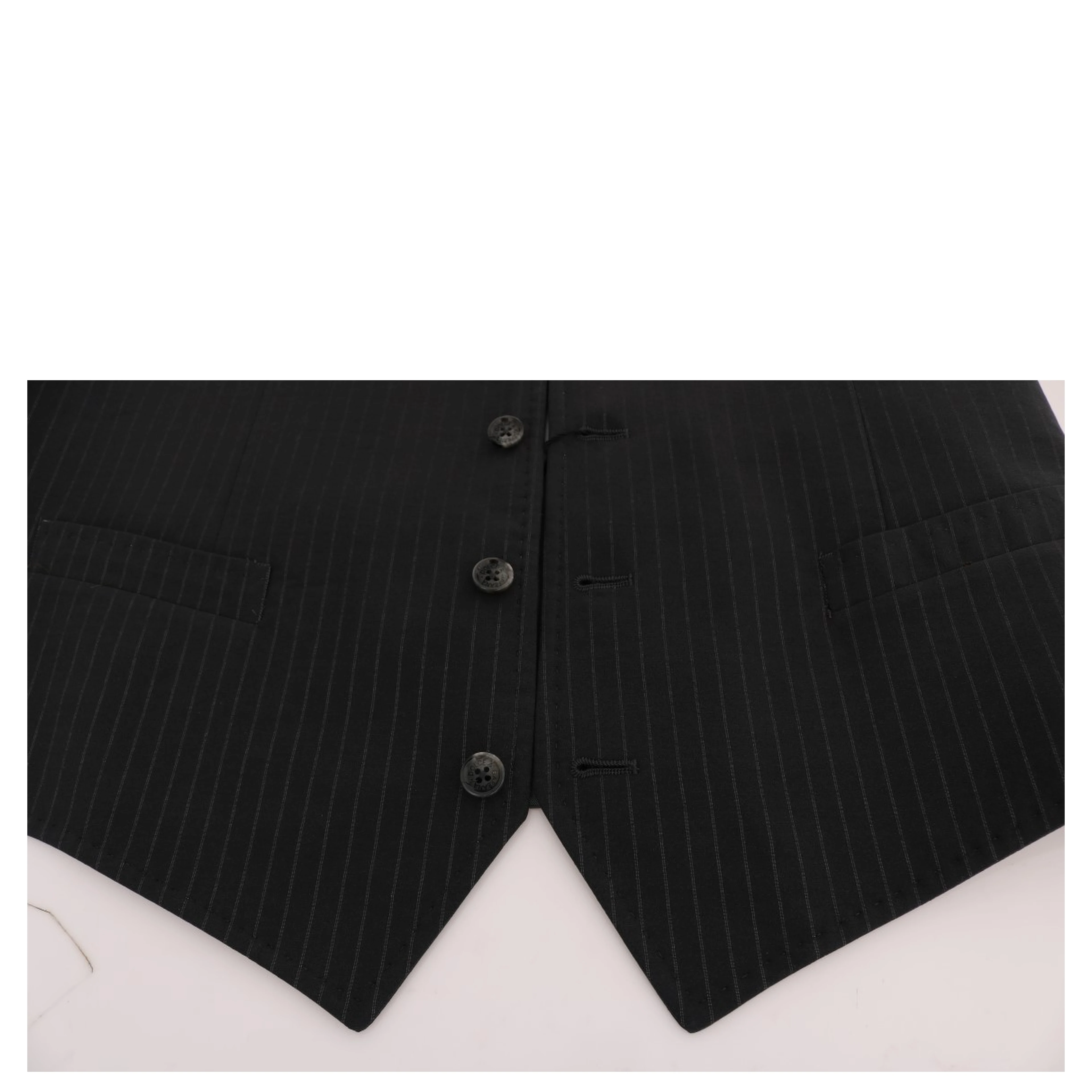 Gray STAFF Cotton Striped Vest