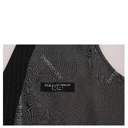 Gray STAFF Cotton Striped Vest