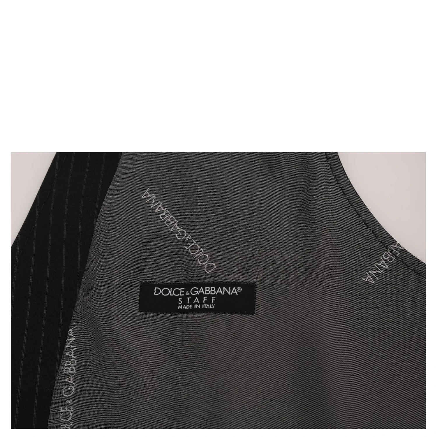 Gray STAFF Cotton Striped Vest