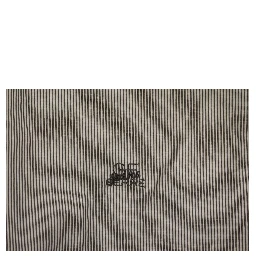 Gray Striped Cotton Casual Shirt