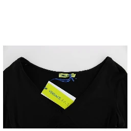 Black Stretch Longsleeve Sweater