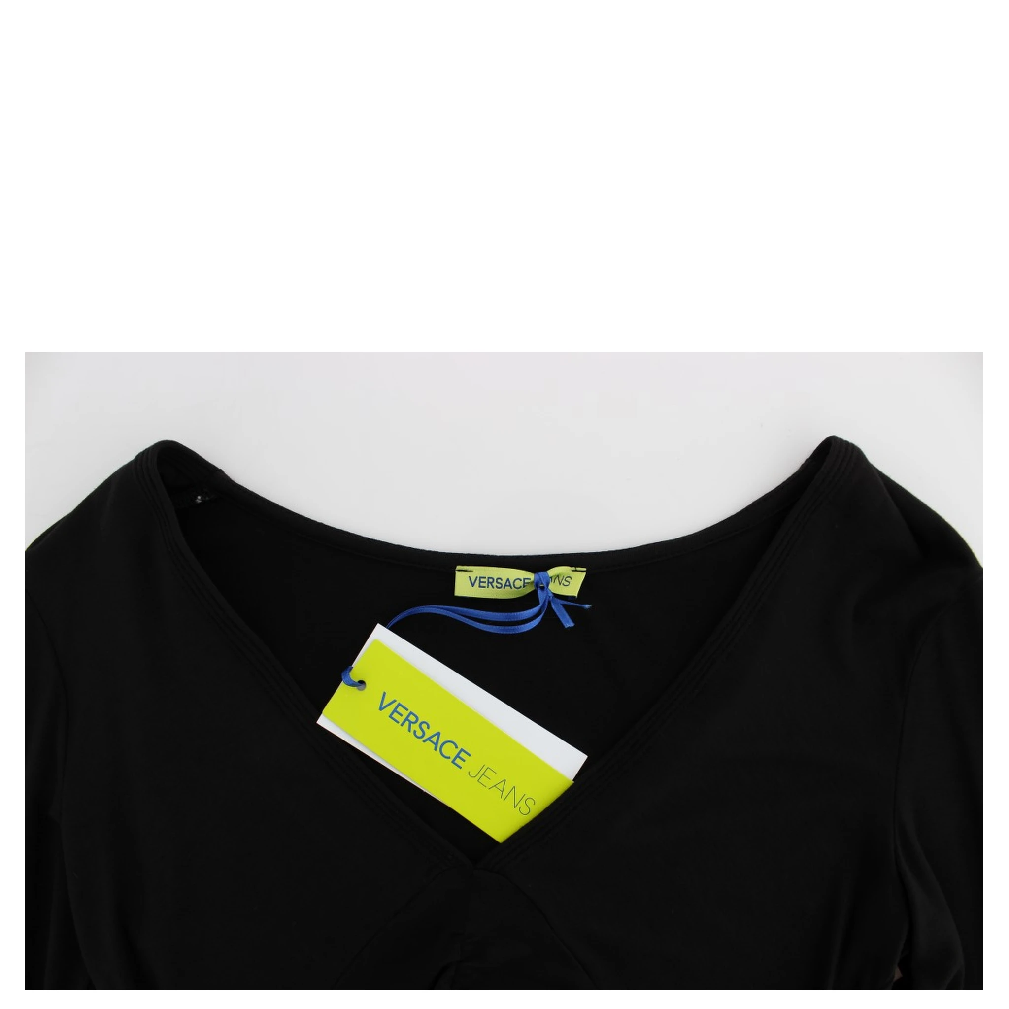 Black Stretch Longsleeve Sweater