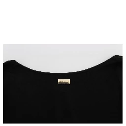 Black Stretch Longsleeve Sweater