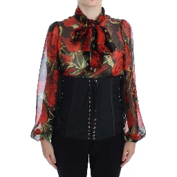 Black Stretch Corset Waist Strap Belt