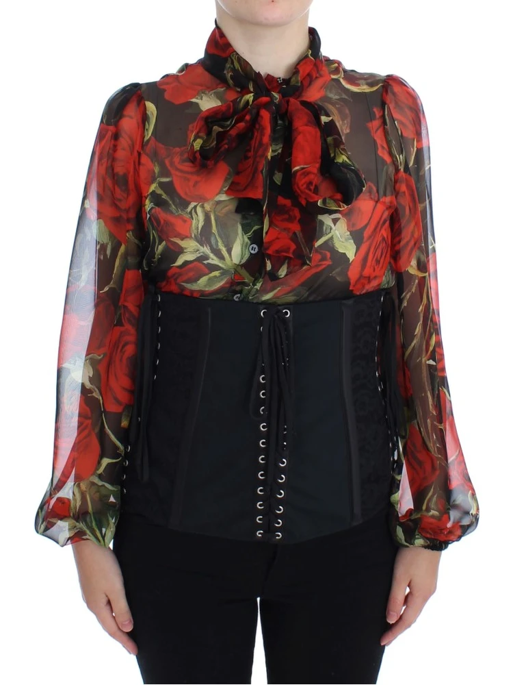 Black Stretch Corset Waist Strap Belt