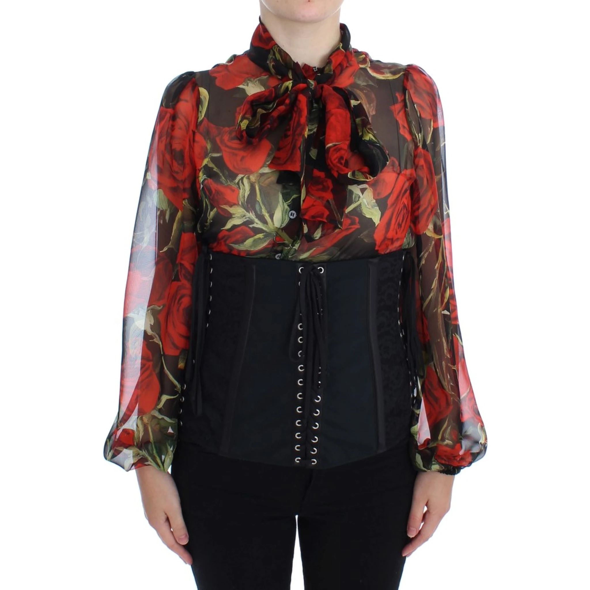 Black Stretch Corset Waist Strap Belt