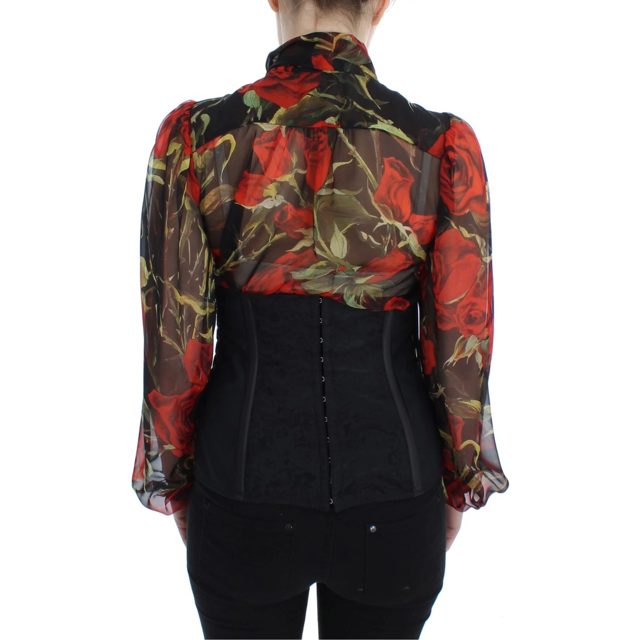 Black Stretch Corset Waist Strap Belt