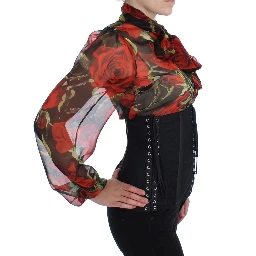 Black Stretch Corset Waist Strap Belt