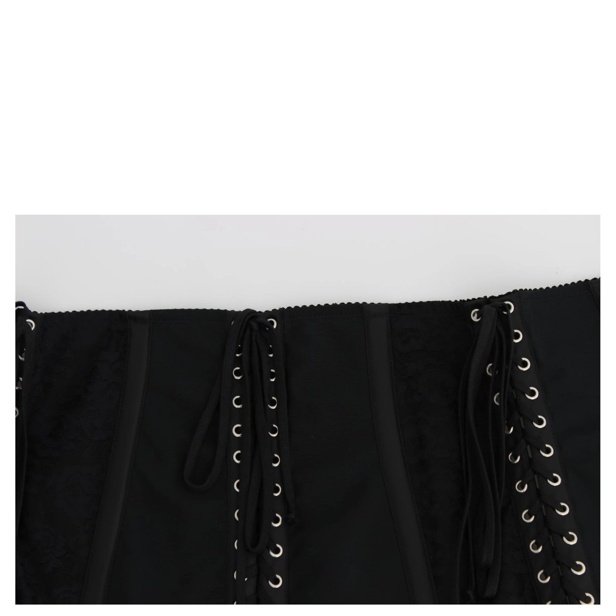 Black Stretch Corset Waist Strap Belt