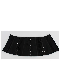 Black Stretch Corset Waist Strap Belt
