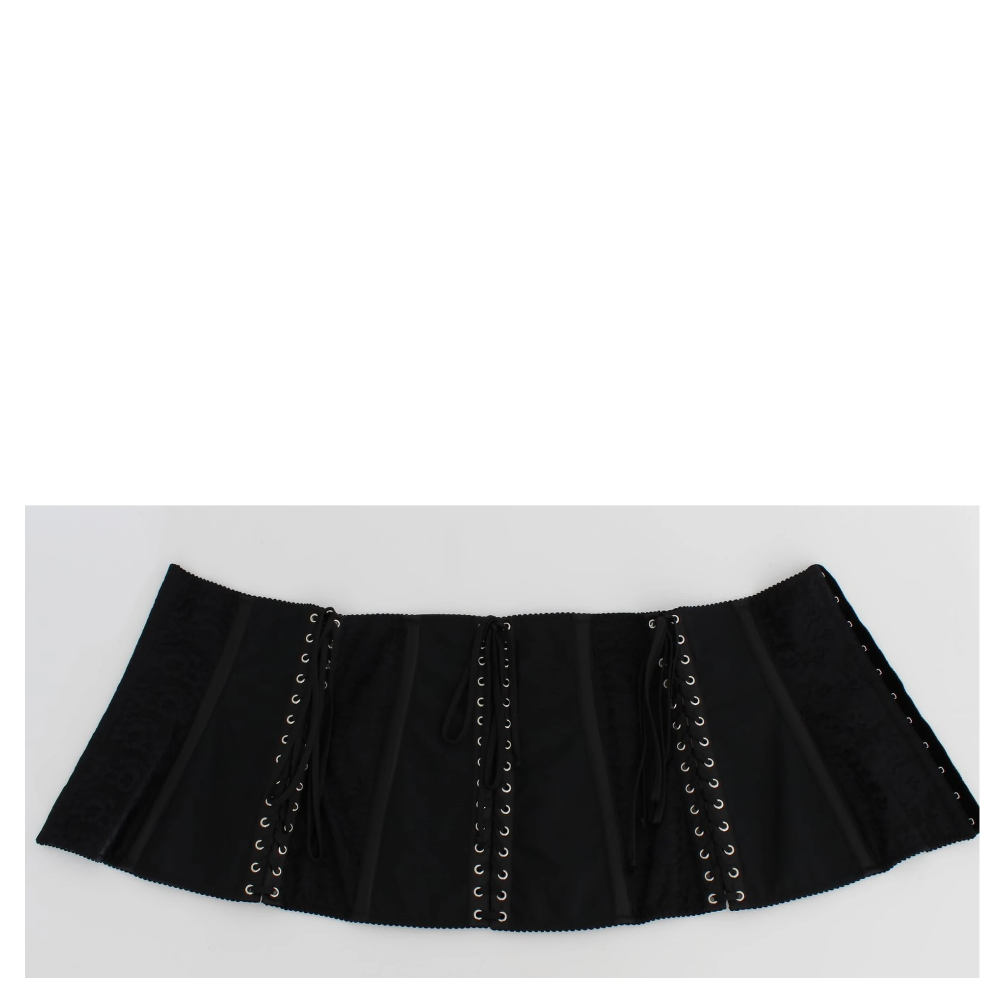 Black Stretch Corset Waist Strap Belt