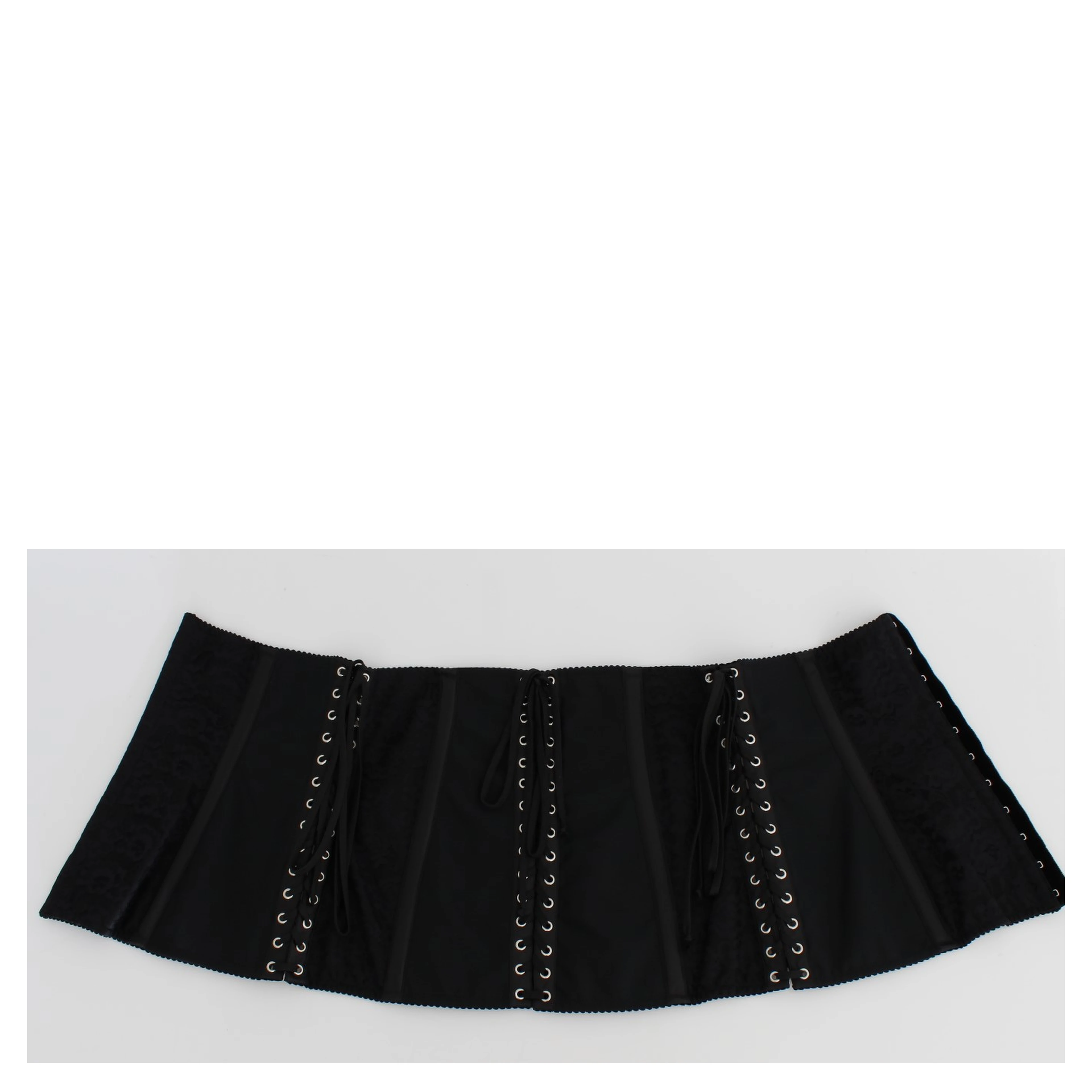 Black Stretch Corset Waist Strap Belt