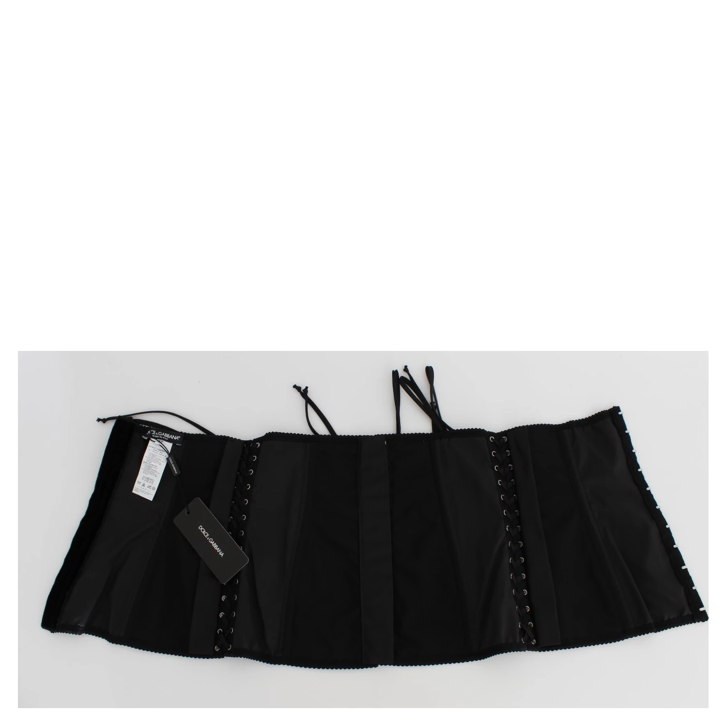 Black Stretch Corset Waist Strap Belt