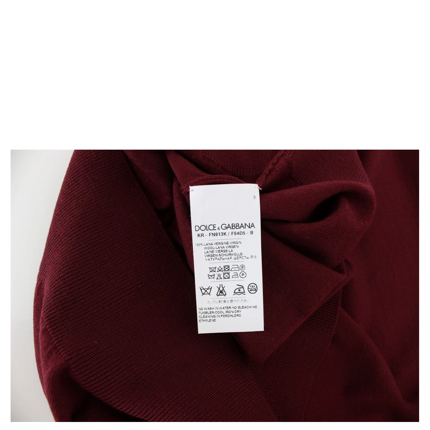 Red Sleeveless Crewneck Vest Pullover