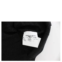 Black Sleeveless Crewneck Vest Pullover