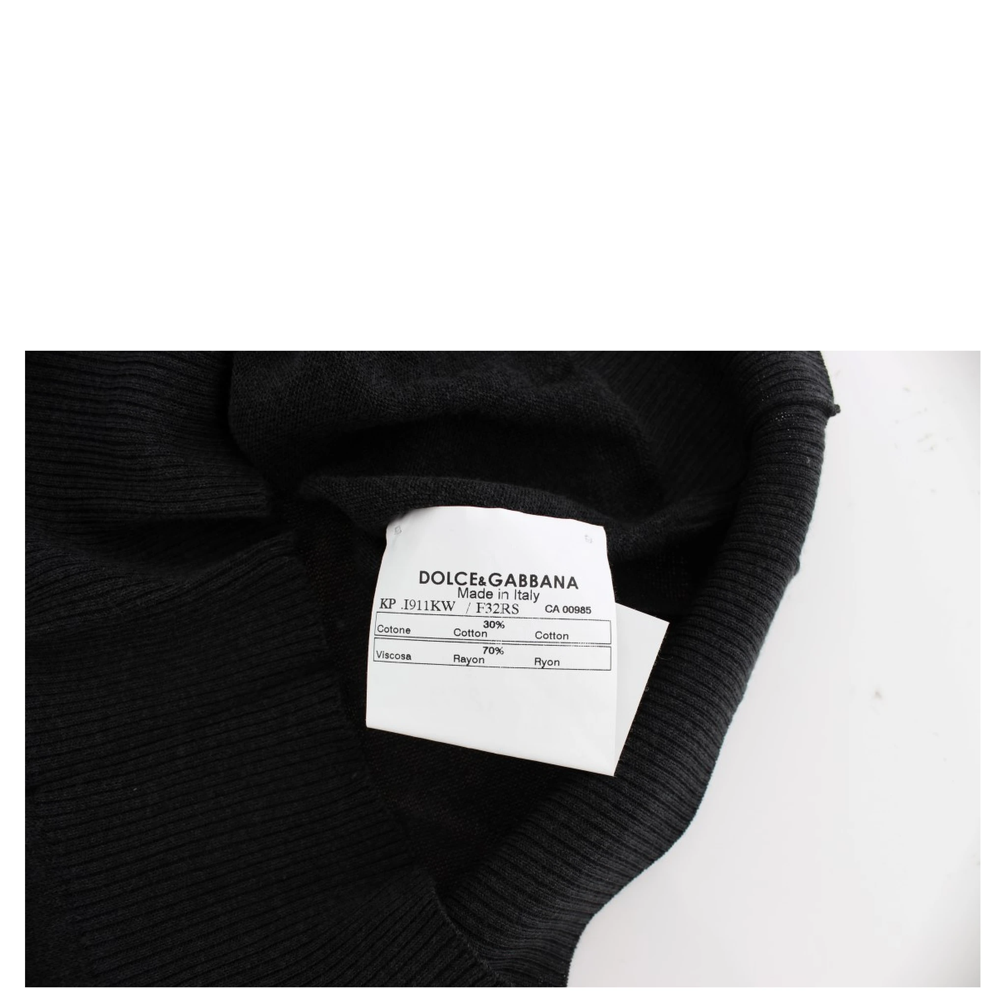 Black Sleeveless Crewneck Vest Pullover