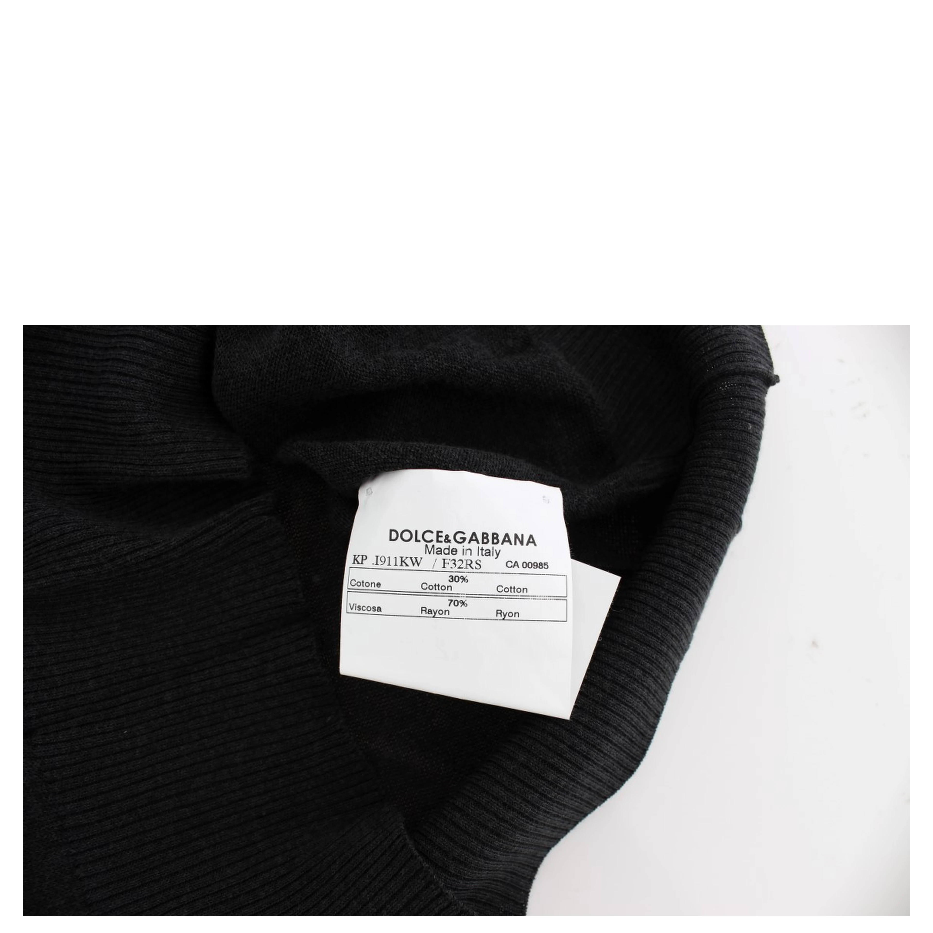 Black Sleeveless Crewneck Vest Pullover
