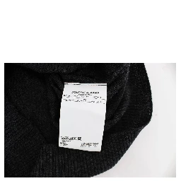 Gray Wool Button Cardigan Sweater