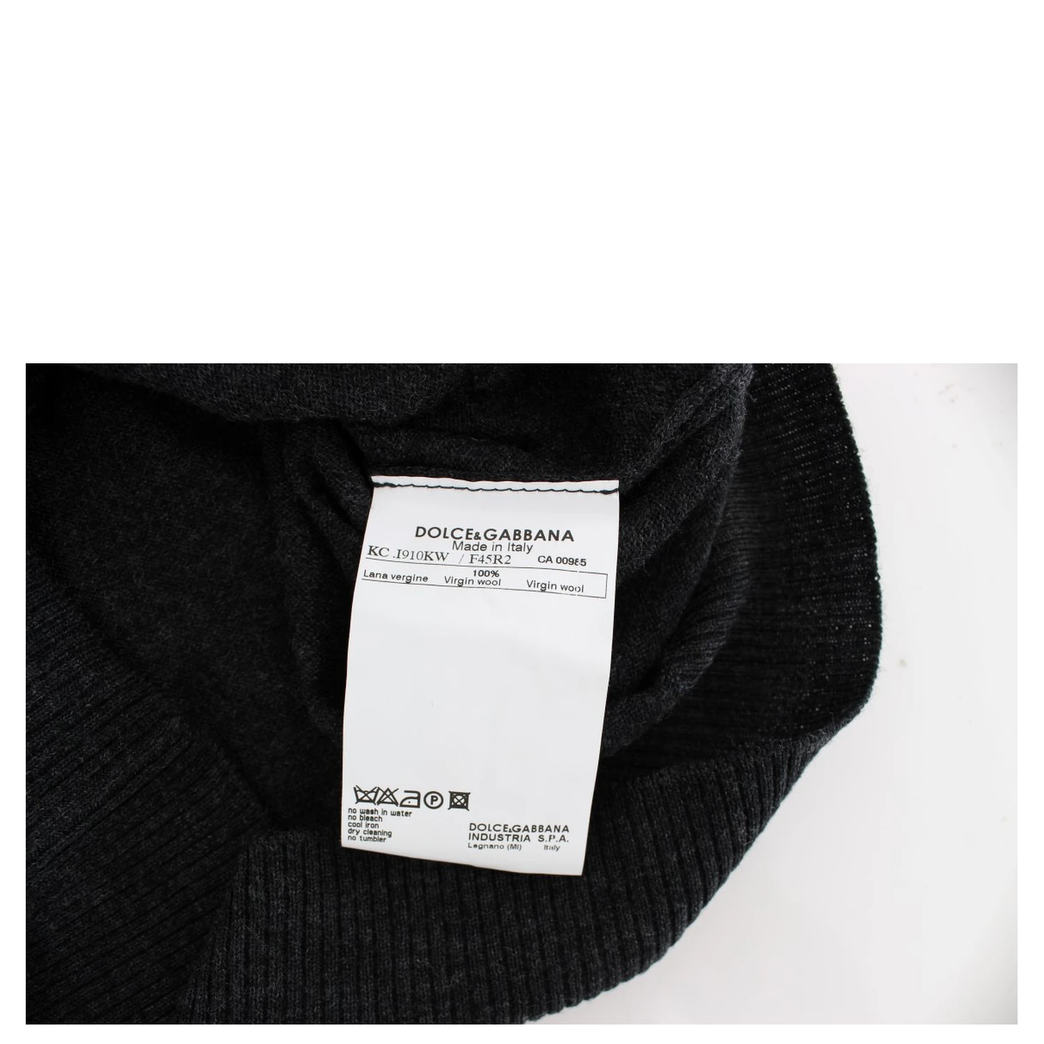 Gray Wool Button Cardigan Sweater