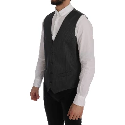 Gray STAFF Cotton Rayon Vest
