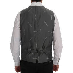 Gray STAFF Cotton Rayon Vest