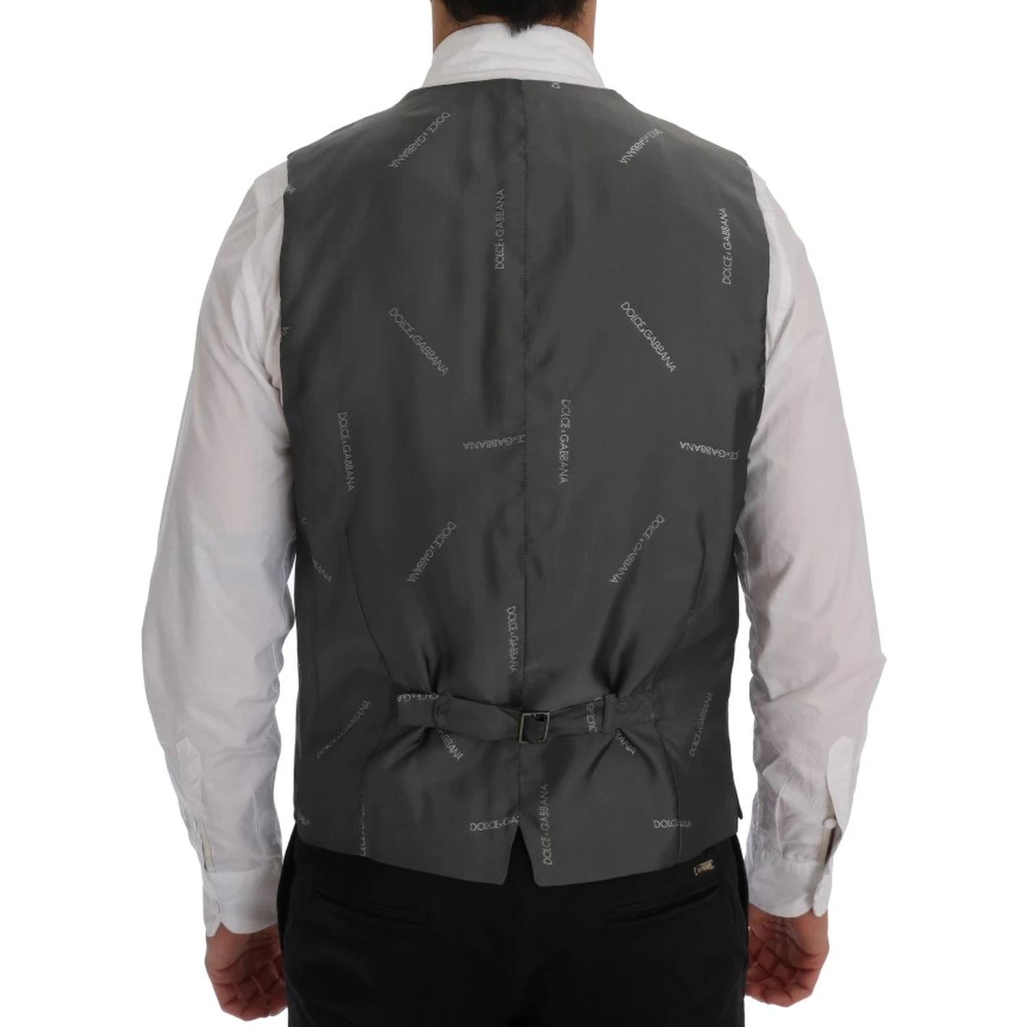 Gray STAFF Cotton Rayon Vest