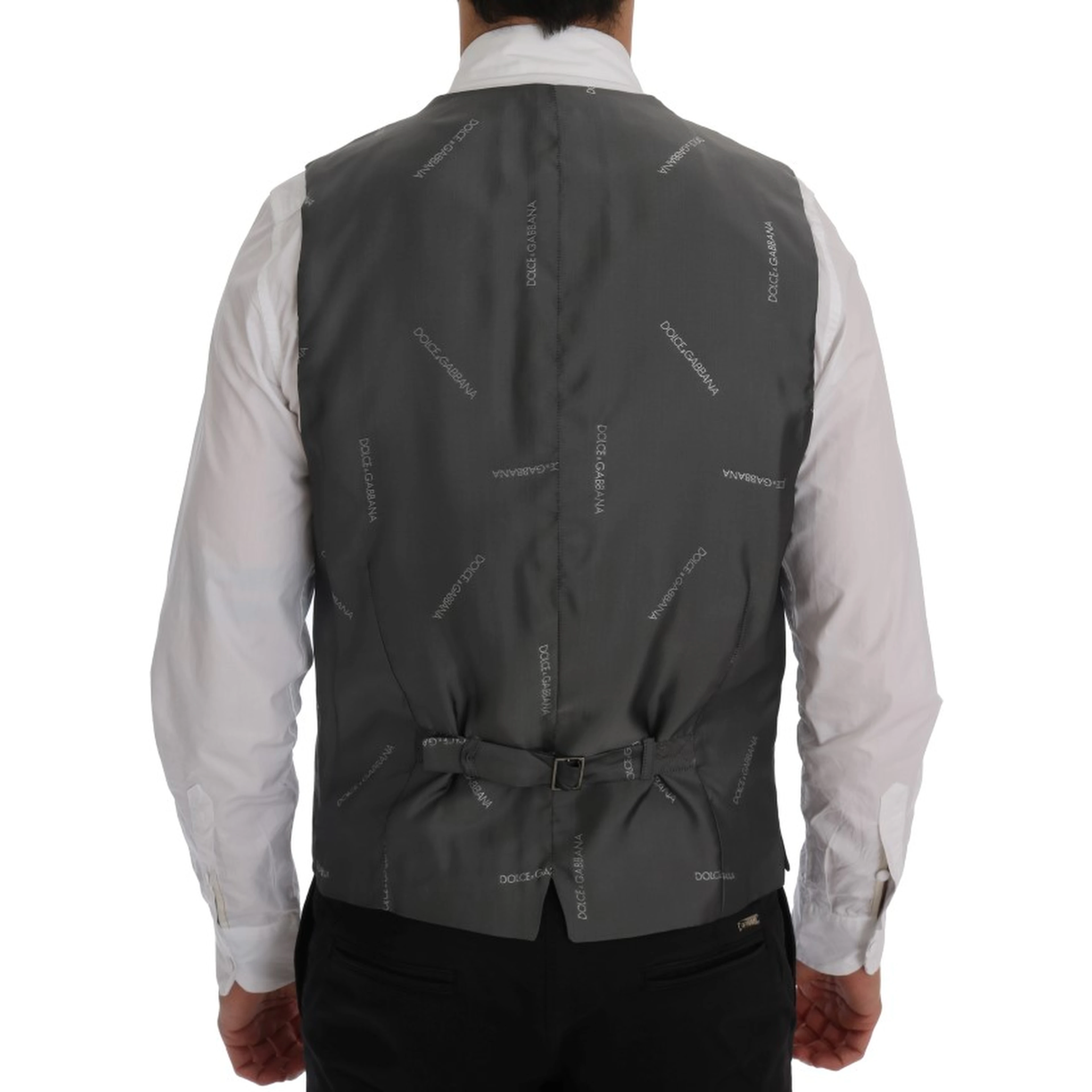 Gray STAFF Cotton Rayon Vest