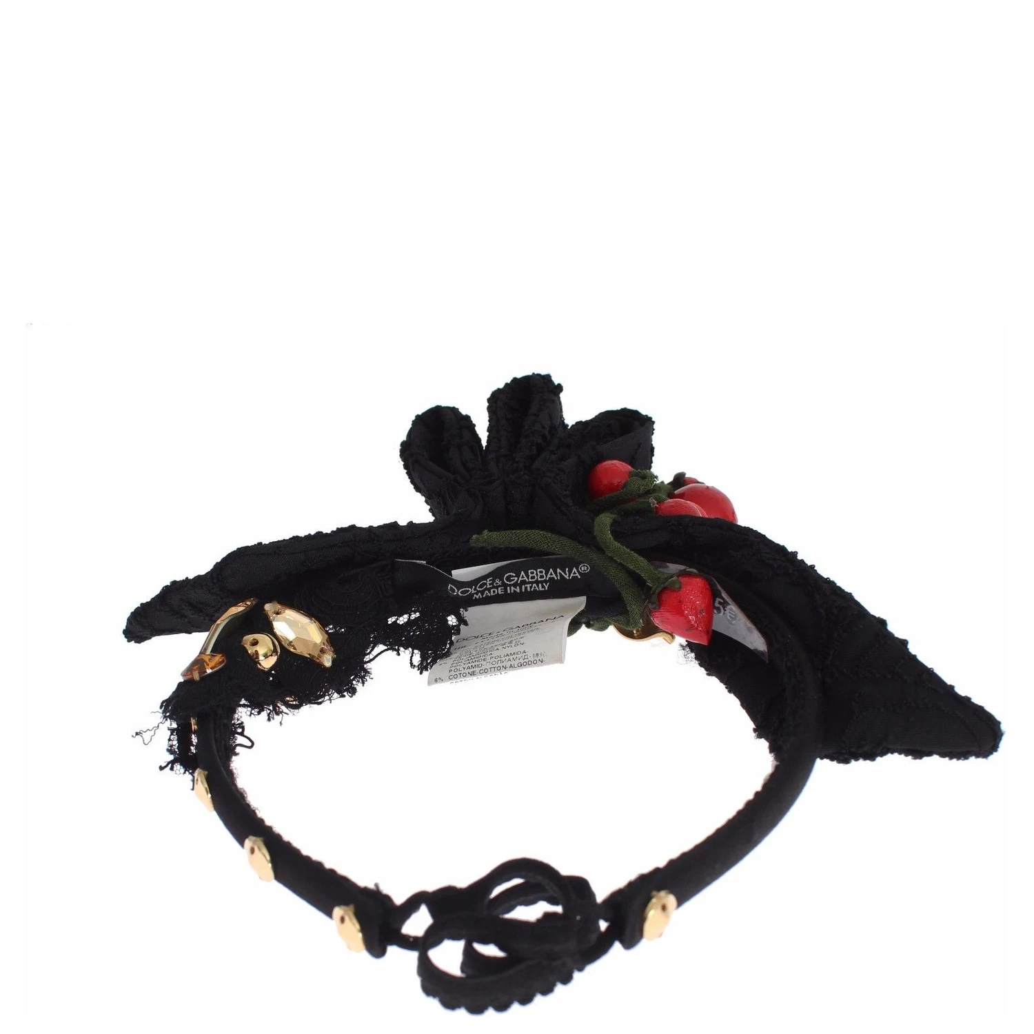 Diadem Headband Tiara Berry Fruit Crystal Bow Hair