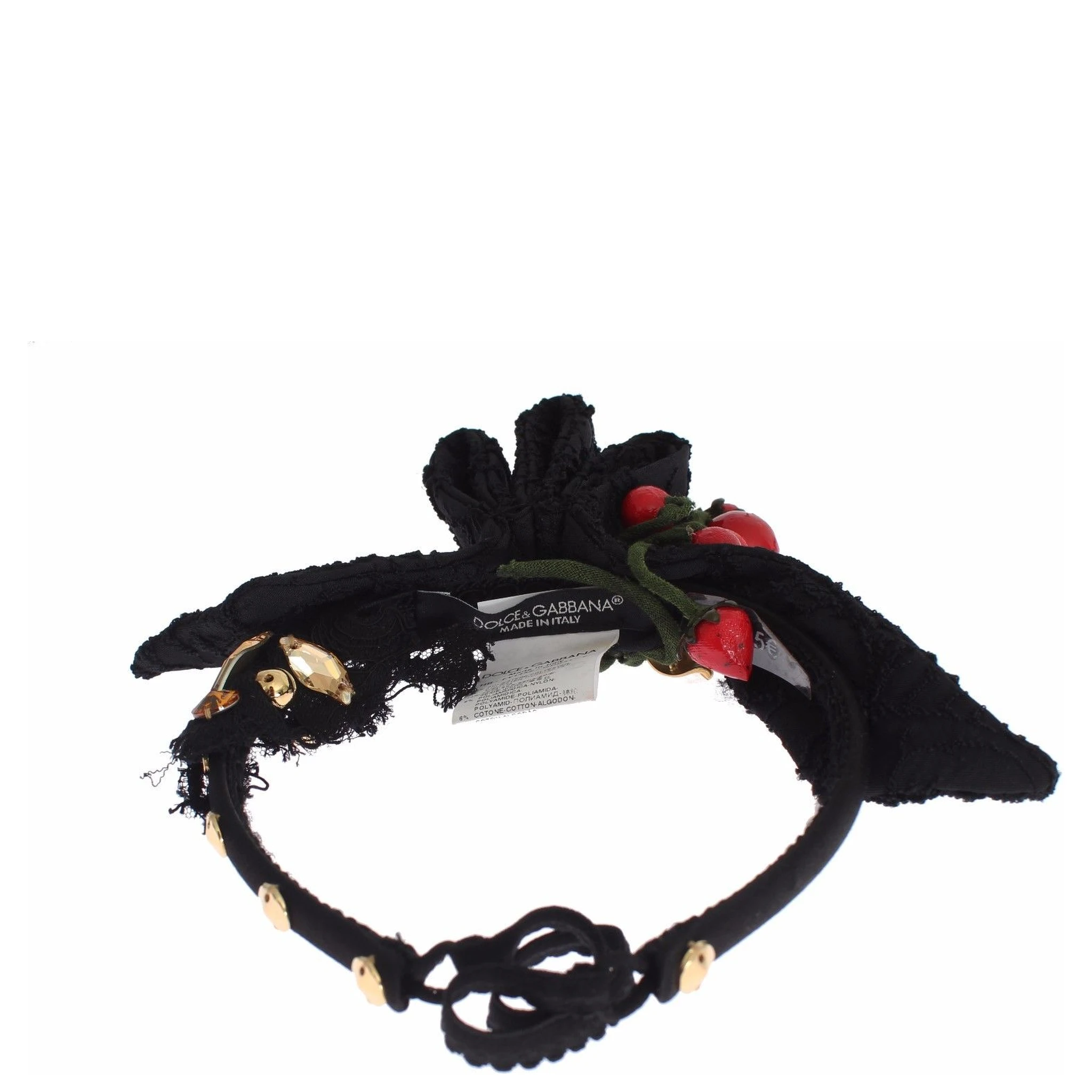 Diadem Headband Tiara Berry Fruit Crystal Bow Hair