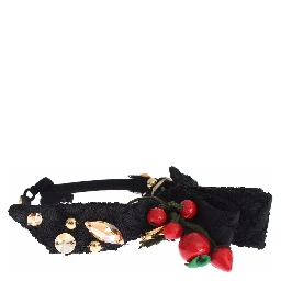 Diadem Headband Tiara Berry Fruit Crystal Bow Hair