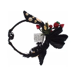 Diadem Headband Tiara Berry Fruit Crystal Bow Hair