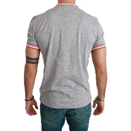 Gray Cotton Top 2019 Year of the Pig T-shirt