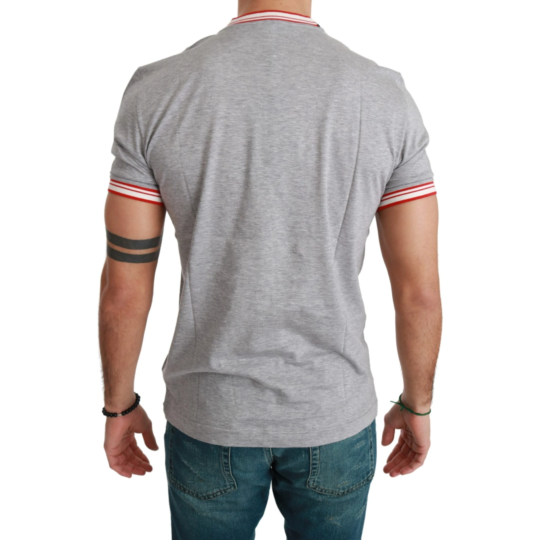 Gray Cotton Top 2019 Year of the Pig T-shirt