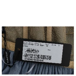 Blue Silk Crystal Sheath Gown Ball Dress