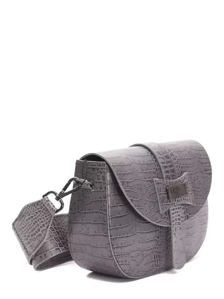 Gray Leather Crossbody Bag alternative
