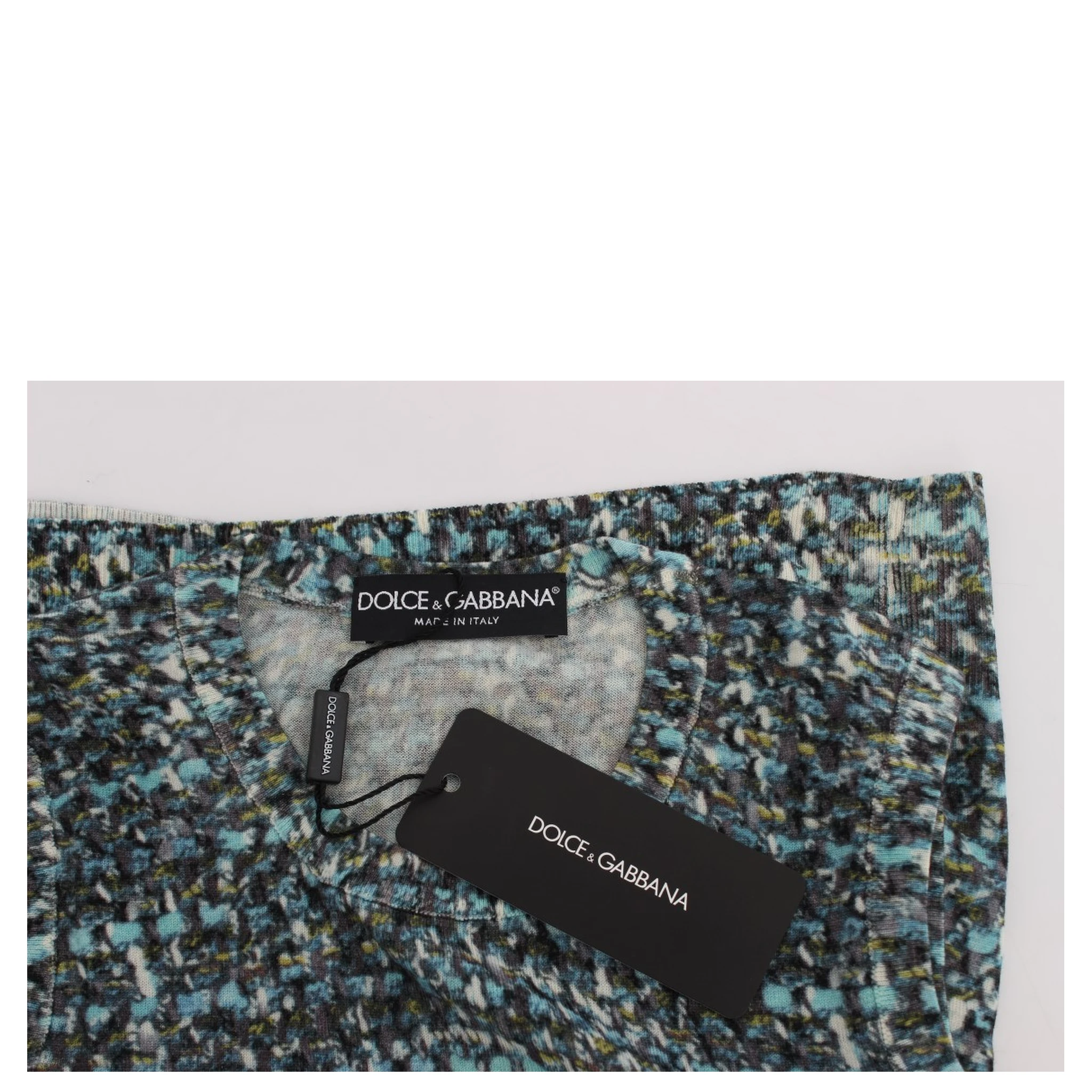 Blue Wool Sweater Sleeveless Pullover