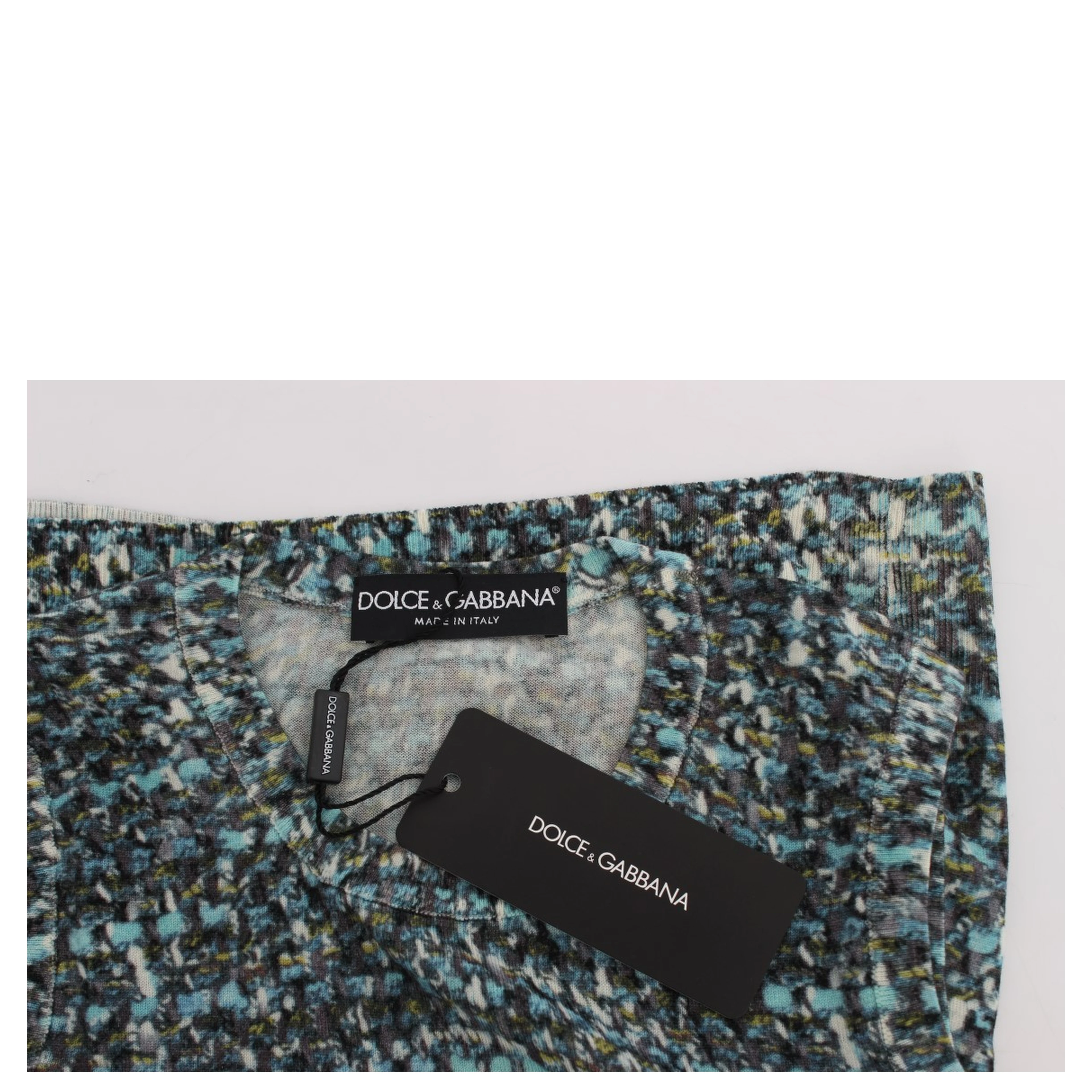 Blue Wool Sweater Sleeveless Pullover
