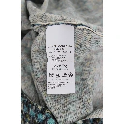 Blue Wool Sweater Sleeveless Pullover