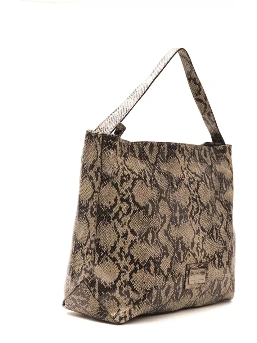 Brown Leather Shoulder Bag